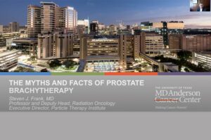 Myths and Facts about Bracytherapy