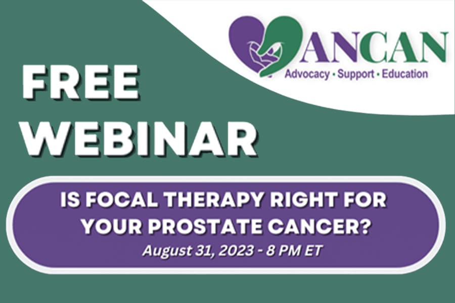 Free Webinar - Focal Therapy
